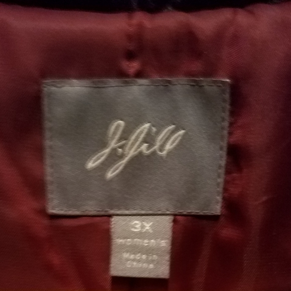 J. Jill Jackets & Coats Jjill Faux Persian Lamb Swing Coat Poshmark